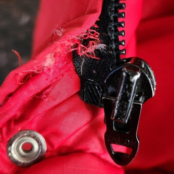 Vintage First Label 1967 1970s Eastern Mountain Sports Goose Down Jacket Med USA - Picture 13 of 14